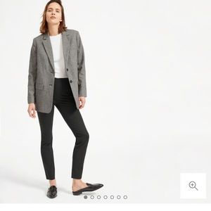 Everlane work zip up pants in black size 6